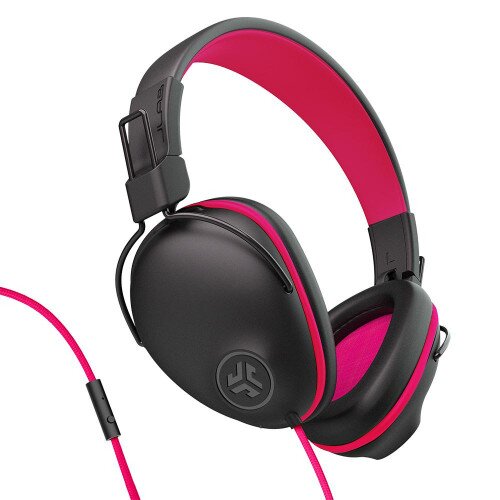 JLab Audio Jbuddies Pro Wired Over-ear Kids Headphones - Pink
