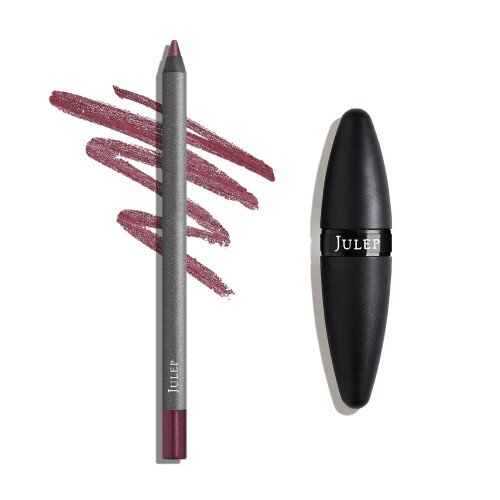 Julep Pencil Met Gel + Torpedo Sharpener (2pc) - Fig Shimmer