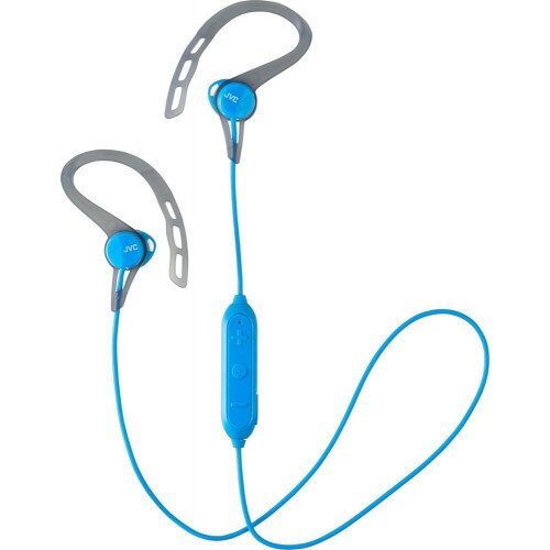 JVC Ear Clip Bluetooth Sport In-Ear Headphones - Blue