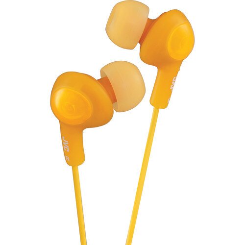 JVC HA-FX5 Gumy Plus Inner Ear Headphones - Orange