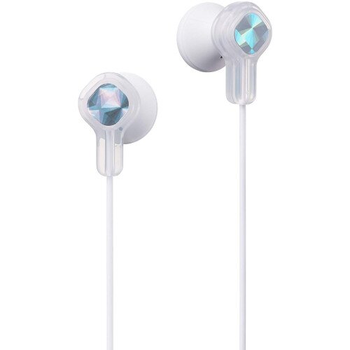 JVC HA-KD1 Kid's In-Ear Wired Headphones - White