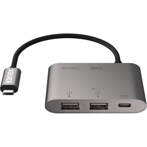 Kanex USB-C Card Reader Adapter with Power Delivery