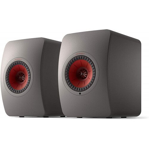 KEF LS50 Wireless II Ultimate HiFi Speakers - Titanium Grey