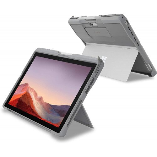 Kensington BlackBelt 2nd Degree Rugged Case for Surface Pro 7, 6, 5, & 4 - Silver