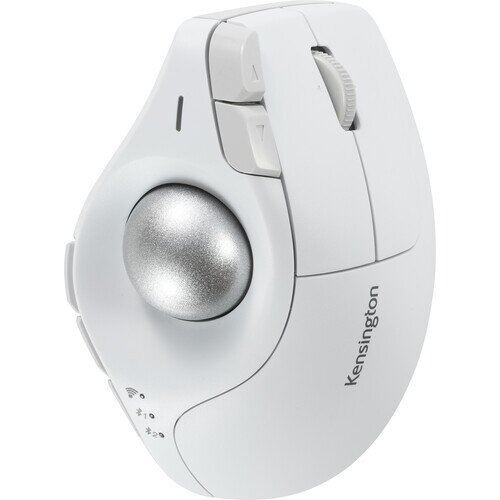 Kensington Pro Fit Ergo Vertical Wireless Trackball - White