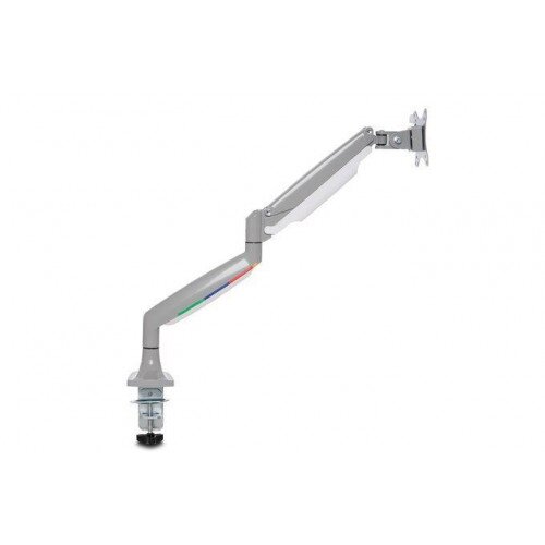 Kensington SmartFit One Touch Height Adjustable Monitor Arm - Single - Gray