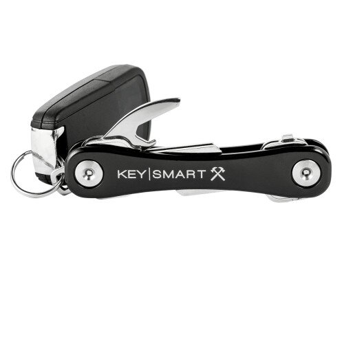 KeySmart Rugged Durable Key Holder - Black