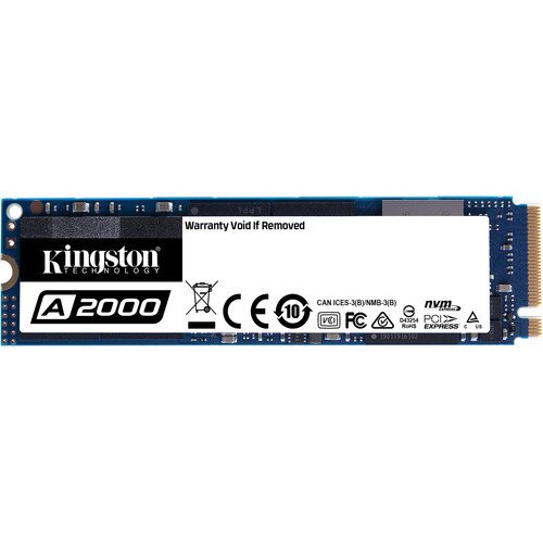Kingston A2000 NVMe PCIe SSD - 500GB