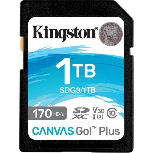 Kingston Canvas Go! Plus SD Memory Card - 1TB