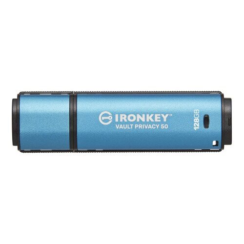 Kingston Kingston IronKey Vault Privacy 50 Series USB Flash Drive - 128GB - USB-A