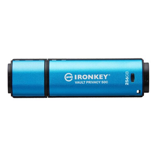 Kingston Kingston IronKey Vault Privacy 50 Series USB Flash Drive - 256GB - USB-C