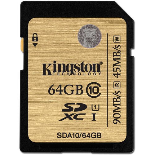 Kingston Class 10 UHS-I SDHC/SDXC - 64GB