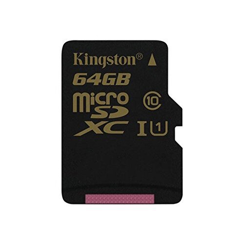 Kingston MicroSDHC/SDXC Card - Class 10 UHS-I - 64GB