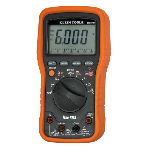 Klein Tools MM6000 Electricians / HVAC TRMS Multimeter