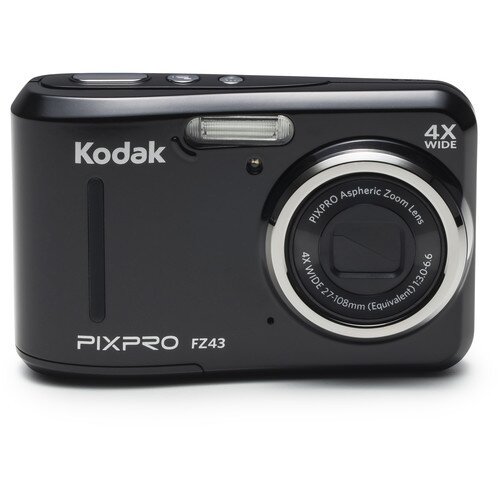 Kodak PIXPRO FZ43 4x Point & Shoot Digital Camera - Black