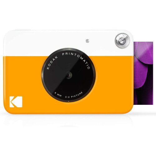 Kodak PRINTOMATIC Instant Print Camera - Yellow