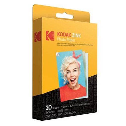 Kodak ZINK 2"x3" Photo Paper - 20-Pack
