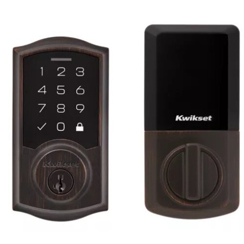 Kwikset 270 SmartCode Traditional Electronic Deadbolt - Venetian Bronze