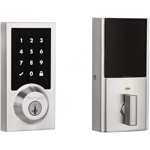 Kwikset 919 Premis Contemporary Smart Lock - Satin Nickel