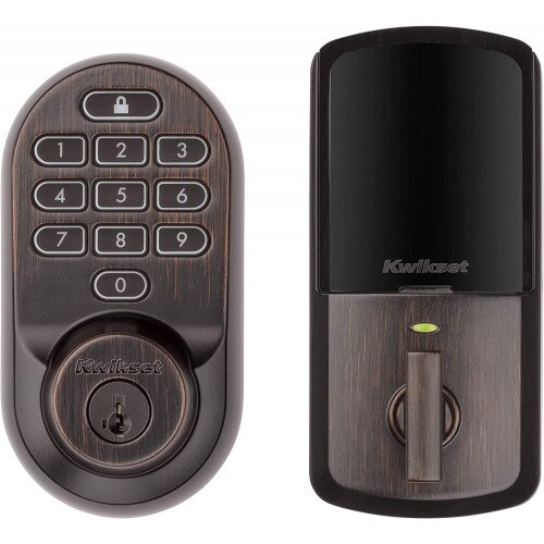 Kwikset Halo Keypad Wi-Fi Enabled Smart Lock - Venetian Bronze