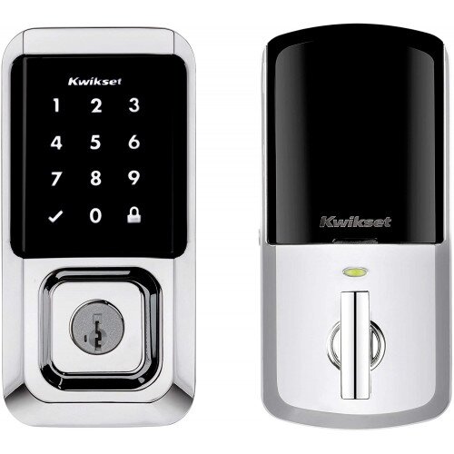 Kwikset Halo Touchscreen Wi-Fi Enabled Smart Lock - Polished Chrome