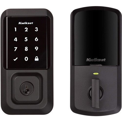 Kwikset Halo Touchscreen Wi-Fi Enabled Smart Lock - Matte Black