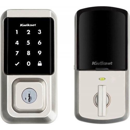Kwikset Halo Touchscreen Wi-Fi Enabled Smart Lock - Satin Nickel