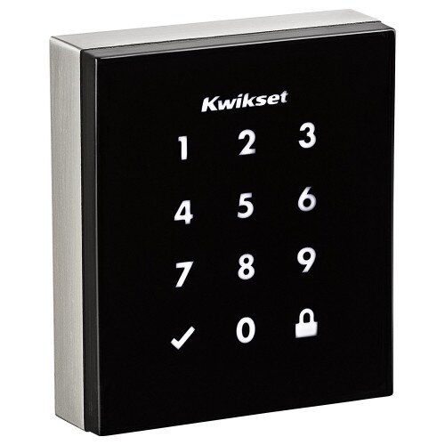 Kwikset Obsidian Keyless Electronic Touchscreen Deadbolt - Satin Nickel