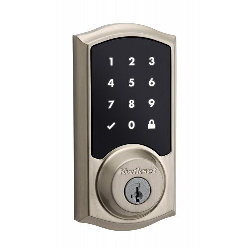 Kwikset SmartCode 916 Touchscreen Electronic Deadbolt - Satin Nickel