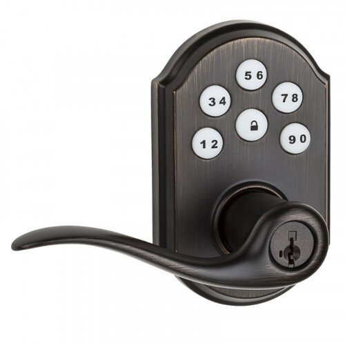 Kwikset SmartCode 911 Lever - Venetian Bronze