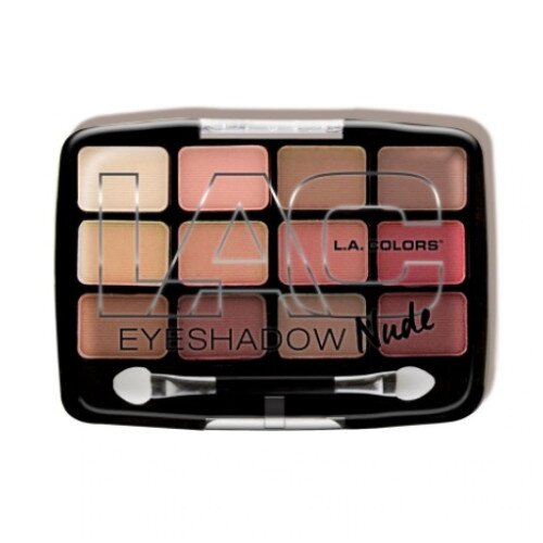 L.A. COLORS 12 Color Eyeshadow Palette - Trendy