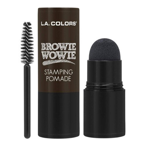 L.A. COLORS Browie Wowie Brow Stamp Kit - Dark Brown