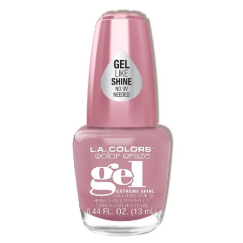 L.A. COLORS Color Craze Extreme Shine Gel Polish - Dusty Rose
