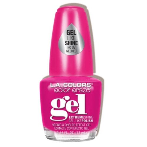 L.A. COLORS Color Craze Extreme Shine Gel Polish - Socialite