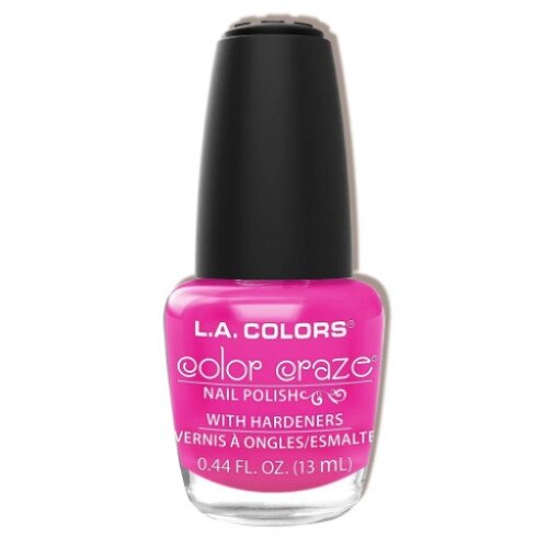 L.A. COLORS Color Craze Nail Polish (CNP500-645) - Pizzaz
