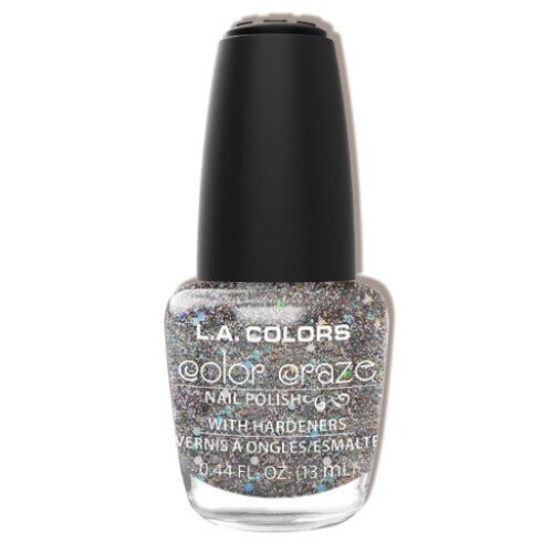 L.A. COLORS Color Craze Nail Polish (CNP500-645) - Glitter Bomb
