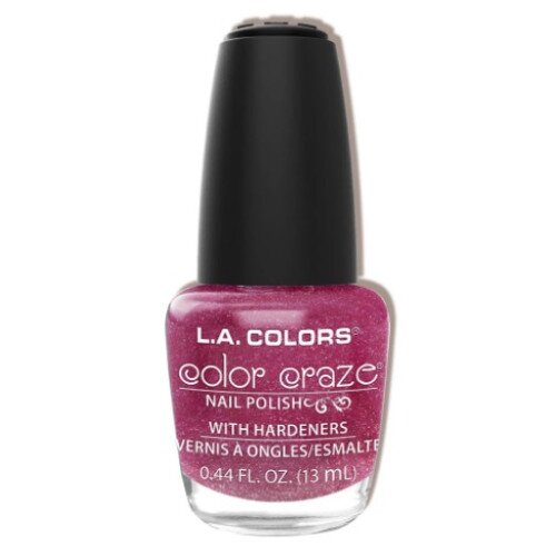L.A. COLORS Color Craze Nail Polish (CNP51-472) - Pink Chiffon