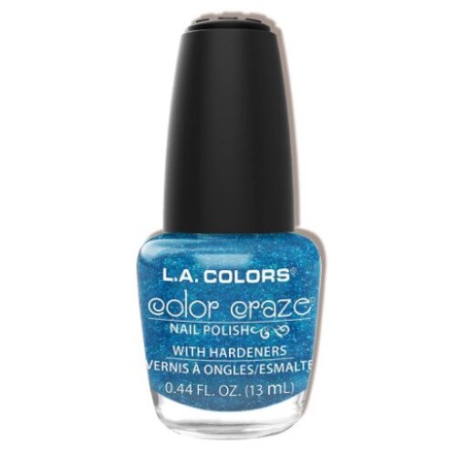 L.A. COLORS Color Craze Nail Polish (CNP51-472) - Pacific Blue