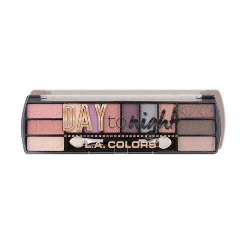 L.A. COLORS Day To Night 12 Color Eyeshadow - Dawn