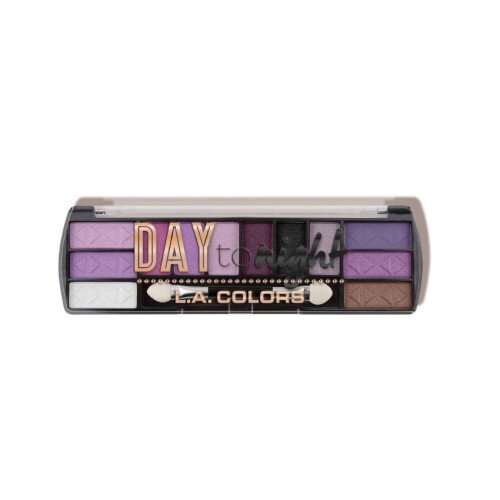 L.A. COLORS Day To Night 12 Color Eyeshadow - Twilight