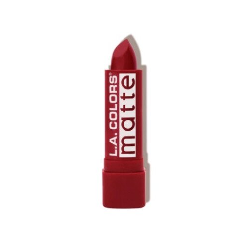 L.A. COLORS Matte Lip Color - Relentless Red