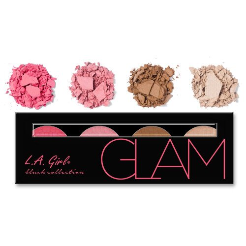 L.A. Girl Cosmetics Beauty Brick Blush Collection - Glam