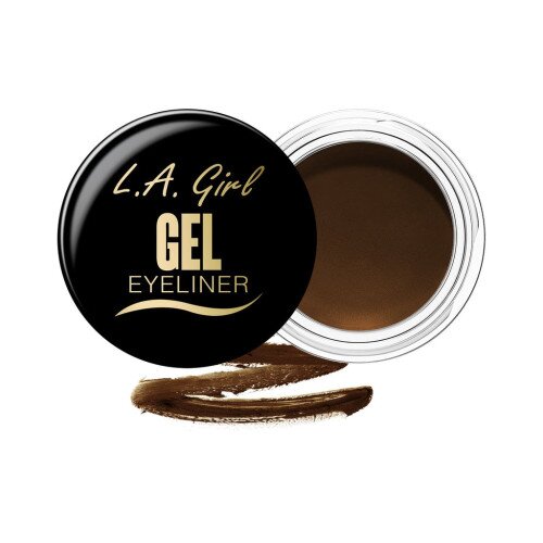 L.A. Girl Cosmetics Gel Eyeliner - Rich Chocolate Brown