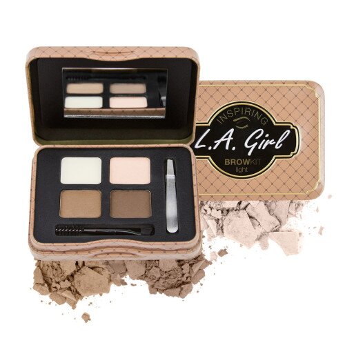 L.A. Girl Cosmetics Inspiring Brow Kit - Light and Bright