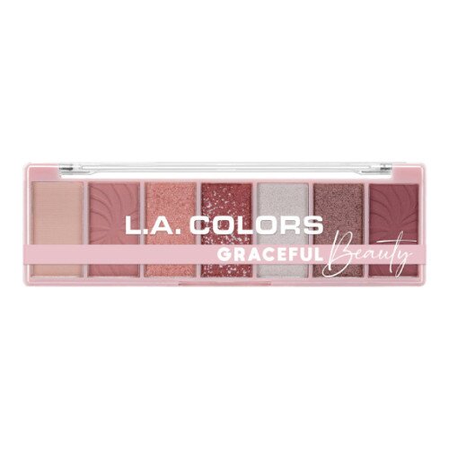 L.A. COLORS Alluring Beauty 7 Color Eyeshadow Palette - Graceful