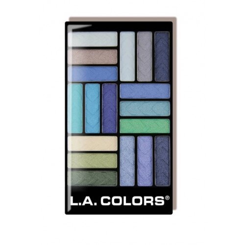 L.A. COLORS 18 Color Eyeshadow Palette - Shady Lady