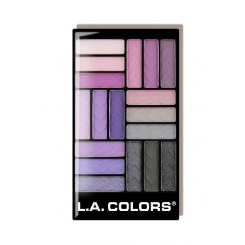 L.A. COLORS 18 Color Eyeshadow Palette - Strange Love