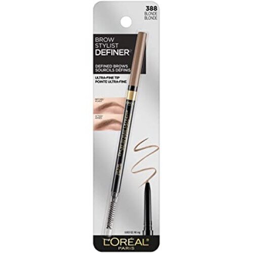 L'Oreal Paris Brow Stylist Definer Mechanical Waterproof Eyebrow Pencil - Blonde