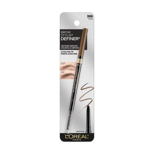 L'Oreal Paris Brow Stylist Definer Mechanical Waterproof Eyebrow Pencil - Taupe