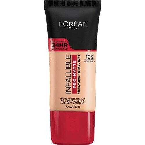 L'Oreal Paris Infallible Pro-Matte Foundation - Natural Buff 103